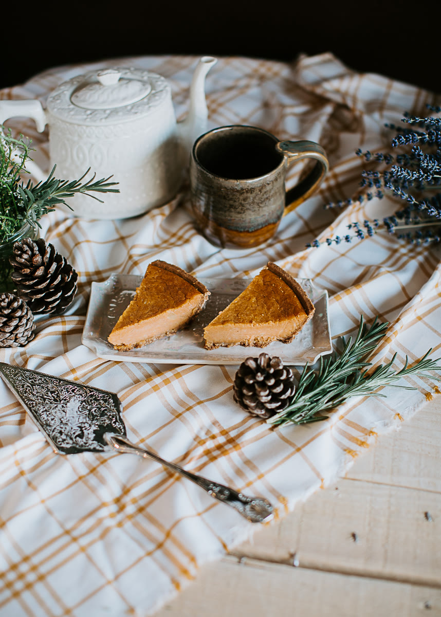 Holiday table, food styling photography