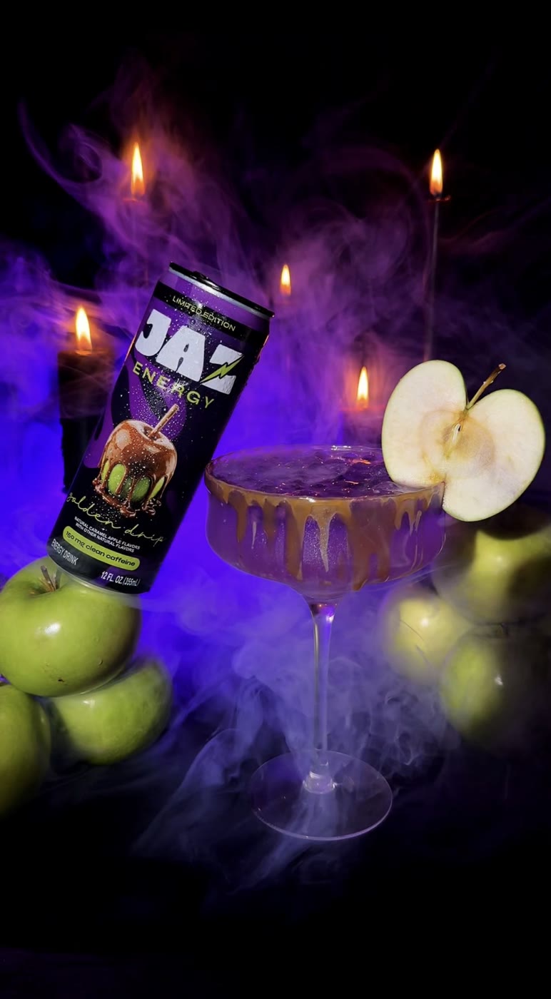 JAZ Energy, drink photography